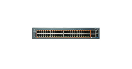 EX2052R-P - 48x 1GE RJ45, uplink 4x 10G SFP+, PoE+ 400W 802.3at, Warstwa 3, Cambium EX2000 Switch
