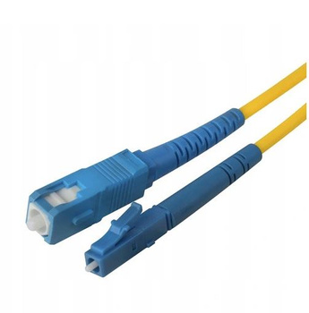LCSC-SM-1M-SX - Jednomodowy simpleksowy patchcord światłowodowy LC-SC o długości 1m