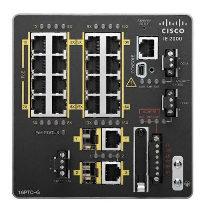 IE-2000-16PTC-G-L Switch Cisco Industrial 2000 SFP