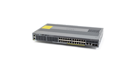 WS-C2960X-24PSQ-L - 24x 1GE, 2x 1GE SFP, 2x 1GE RJ45, LAN Base, PoE+ 110W, Pasywne chłodzenie, Cisco Catalyst 2960X Комутатор