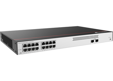 S5731-L16P2SR-RUA - 16x 1GE RJ45 (PoE+ 125W), 2x 1G SFP, chłodzenie pasywne, AC, Huawei CloudEngine S5731-L Switch
