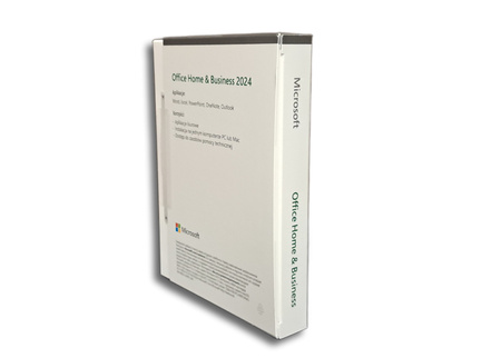 EP2-06675 - Office Home & Business 2024 PL, Wersja pudełkowa, Word, Excel, PowerPoint, Outlook, OneNote, Microsoft