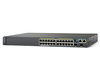 WS-C2960S-F24PS-L - 24x FE 10/100 RJ45, PoE+ 370W 802.3at, uplink 2x 1G SFP, LAN Base, Warstwa L2, 1U, Stack, Cisco Catalyst 2960-SF Switch