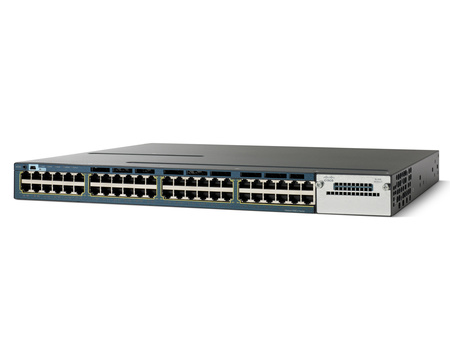 WS-C3560X-48T-S - 48x 1GE, zasilacz 350W AC, 1 RU, IP Base, Cisco Catalyst 3560X Комутатор