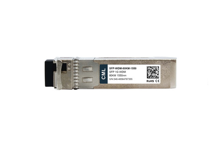 SFP-WDM-80KM-1550 - Moduł CML WDM 1550nm SFP 1G LC 80km