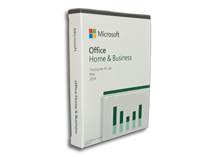 EP2-06675 - Office Home & Business 2024 PL, Wersja pudełkowa, Word, Excel, PowerPoint, Outlook, OneNote, Microsoft