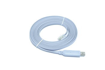 Kabel konsolowy - 3m, USB Typ-A -> RJ45, kompatybilny z Windows, Linux, Mac, CML