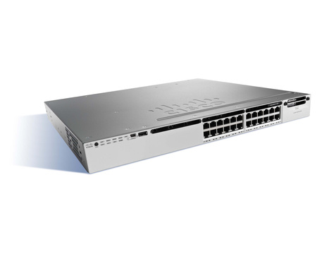 WS-C3850-24P-S Switch Cisco Catalyst 3850 PoE+