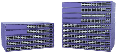 5420M-48T-4YE - 48x 1G RJ45, 4x 1/10/25 Gb SFP28, 2x Stack SFP-DD, 2x USB A, 1x USB Micro-B, Extreme Networks 5420 Switch