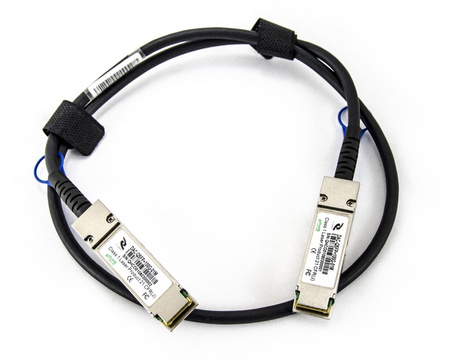 DAC-100G-1M - QSFP28 100G / QSFP28 100G, długość 1 metr, CML kabel Direct Attach DAC