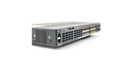 WS-C2960X-24PSQ-L - 24x 1GE, 2x 1GE SFP, 2x 1GE RJ45, LAN Base, PoE+ 110W, Pasywne chłodzenie, Cisco Catalyst 2960X Комутатор
