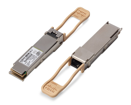 QSFP-100G-SR4-S - 100G, багатомодовий, 850 нм, MPO, 100 м OM4, DDM, новий вставний модуль Cisco