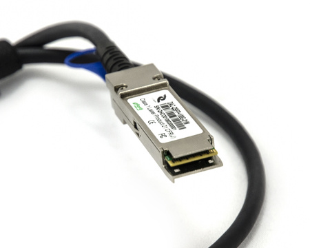 DAC-100G-50CM-CML - QSFP28 100G / QSFP28 100G, długość 50cm, CML kabel Direct Attach DAC