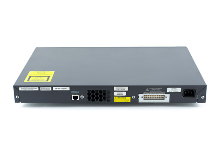 WS-C3560V2-24PS-S - 24x FE 10/100 RJ45, PoE 370W 802.3af, uplink 2x 1G SFP, opr. IP Base, Warstwa L3, Cisco Catalyst 3560v2 Switch