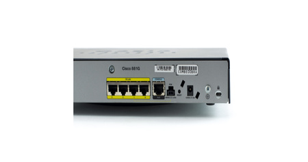 CISCO881-K9 - Security, 4x FE 10/100 LAN RJ45, 1x FE 10/100 WAN RJ45, Cisco 881 Router