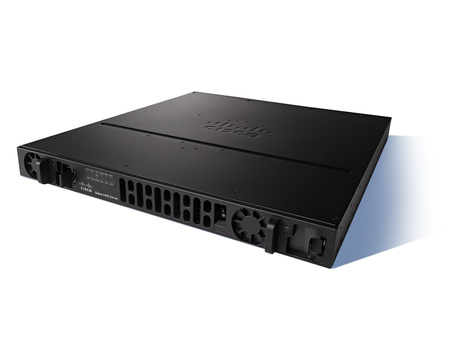 ISR4431-SEC/K9 - 4x 1GE RJ45/SFP Combo, 3x NIM, 8G FLASH, 4G DRAM, Security, 500Mbps, Cisco ISR 4000 Router
