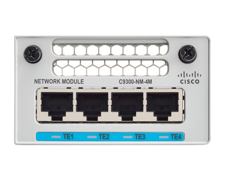 9300 Series 4 x RJ45 Multigigabit Network Module