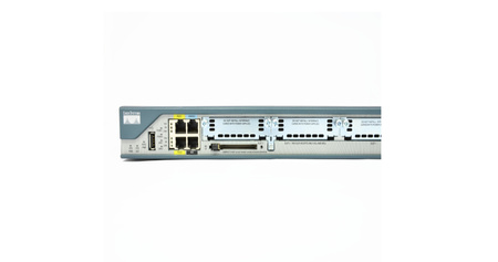 Router Cisco 2801 w/AC PWR,2FE,4slots(2HWIC),2PVDM,2AIM,IP BASE