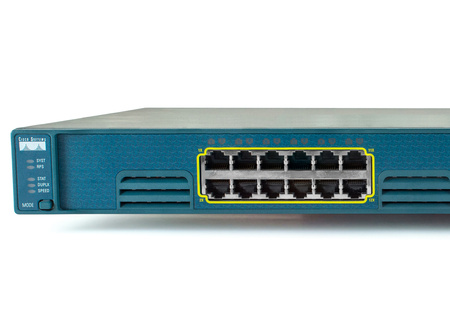 WS-C2970G-24T-E - 24x 1G RJ45, Cisco WS-C2970G Комутатор