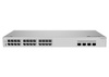 S220S-24P4JX - 24x 1GE RJ45, PoE+ 400W, uplink 2x 10 GE SFP+, 2x 2.5GE SFP, zasilacz AC, niezarządzalny, Huawei eKitEngine S220S Switch