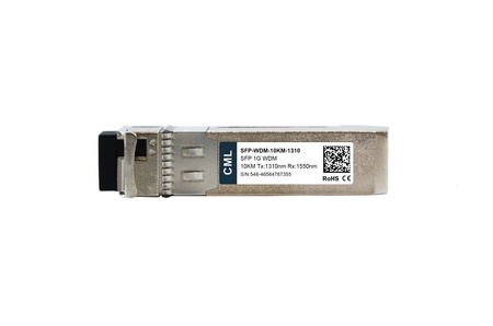 SFP-WDM-10KM-1310-HP - Moduł WDM do HP 1310nm SFP 1G LC 10km DDM, CML nowy zamiennik Transceiver