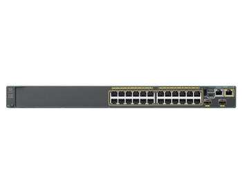 WS-C2960S-F24TS-S - 24x FE 10/100 RJ45, uplink 2x 1G SFP, opr. LAN Lite, Warstwa L2, 1U, Cisco Catalyst 2960-SF Switch