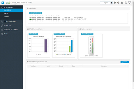 WS-C2960XR-24TS-I Switch Cisco Catalyst 2960XR