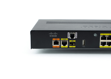 C896VA-K9 - 1x 1GE RJ45/SFP Combo, VDSL/ADSL2+ Annex B, Switch 8x 1GE RJ45, Security, Cisco ISR 896 Router