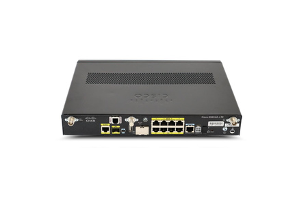 C896VAG-LTE-GA-K9 - Dual 4G LTE, 9x 1GE RJ45, 1x 1G SFP, 1xVDSL2/ADSL2+ over ISDN (non-US), Dual SIM 4G LTE / HSPA+, Cisco 896 ISR Router