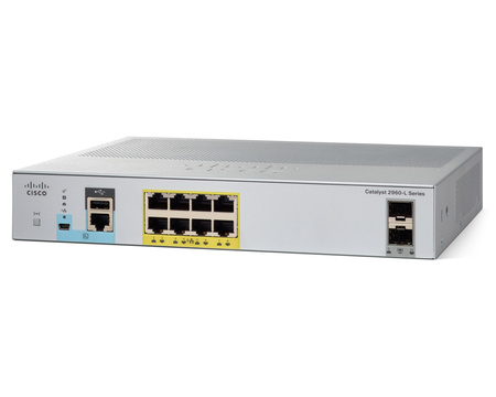WS-C2960L-8PS-LL Switch Cisco Catalyst 2960L PoE+
