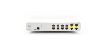 WS-C2960C-8TC-L - 8x FE 10/100 RJ45, uplink 2x 1G Combo RJ45/SFP, opr. LAN Base, Warstwa L2, Chłodzenie pasywne, Cisco Catalyst 2960C Compact Switch