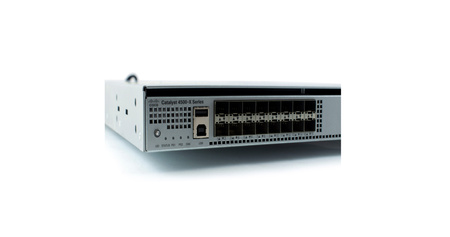 WS-C4500X-F-16SFP+ - 16x 10G SFP+, IP Base, L3, przepływ powietrza od zasilaczy w kierunku portów, niebieski, Cisco Catalyst 4500-X Switch