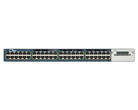 WS-C3560X-48T-S - 48x 1GE, opcjonalny moduł uplink 2x 10G SFP+, IP Base, L3, Cisco Catalyst 3560-X Switch