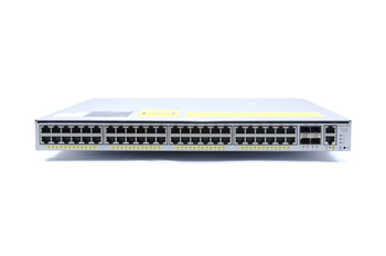 WS-C4948E-S - 48x 1GE RJ45, uplink 4x 10G SFP+, 1x Zasilacz AC, IP Base, L3, Cisco Catalyst 4948E Switch
