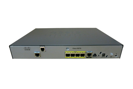 Nowy Роутер Cisco 887G ADSL2/2+ Annex A Sec Роутер, Adv IP Serv, 3G Global GSM/HSPA Modem