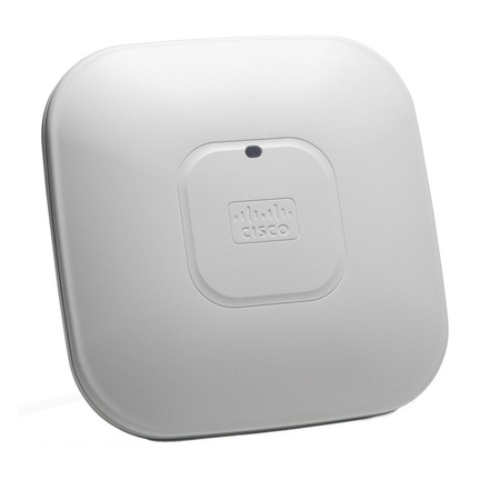 AIR-CAP2602I-E-K9 -  Wymagany Kontroler, Wewnętrzne Anteny, 802.11n, w/CleanAir; 3x4:3SS, Cisco Access Point Aironet 2600