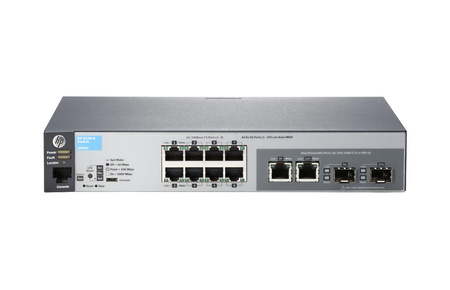 J9783A - 8x 10/100BASE-TX RJ45, uplink 2x 1G SFP/RJ45 Combo, L2, HPE 2530-8 Switch