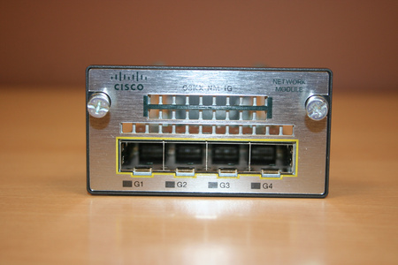 C3KX-NM-1G - porty uplink 4x 1G SFP do Catalyst 3560X 3750X, Cisco moduł uplink