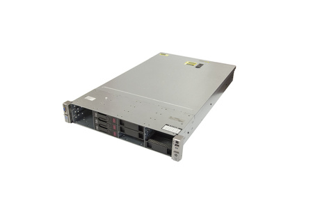 Serwer HP ProLiant DL380e Gen8 Rack (2U) with Intel Six-Core Xeon E5-2420 v2 2.20GHz, 12GB DDR3RAM, 3x2TB SATA 3.5"HDD, 6xUSB2.0 port, HP Smart Array Gen8 controller(323b)HDD controller, 4xLAN onboard, onboard graphics card, 2 redundant power supplies