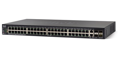 SG550X-48MP-K9-EU Switch Cisco 48x1G 4x10G PoE+Microsoft 365 Apps for Business NCE subskrypcja roczna - płatność jednorazowa.Microsoft 365 Apps для Business NCE 1yr / 1yr