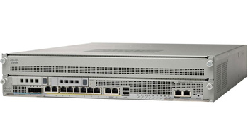 ASA5585-S20-K9 - 8x 1GE RJ45 2x 1G SFP, SSP-20 12GB RAM, Wydajność 10 Gbps, 2x Zasilacz AC, 2U, Licencja Security Plus, Cisco ASA 5585-X Firewall