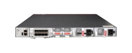 Комутатор Huawei S5732-H48XUM2CC 24x 100M/1G/2.5G/5G 24x 10GE SFP+ порти, 4x 25GE SFP28 + 2x 40GE порти або 2x 100GE QSFP28 порти, 1x expansion слот, PoE++, without power модуль
