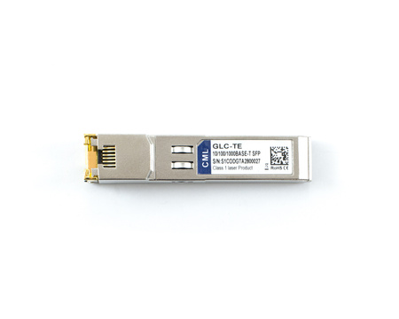 GLC-TE-CML - moduł elektryczny 1G, 10/100/1000M, 100m, CML Nowy замінник RJ45 Transceiver