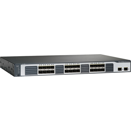 WS-C3750V2-24FS-S - 24x 100FX SFP + 2x SFP 1GB, IP Base, Cisco Catalyst 3750V2 Switch