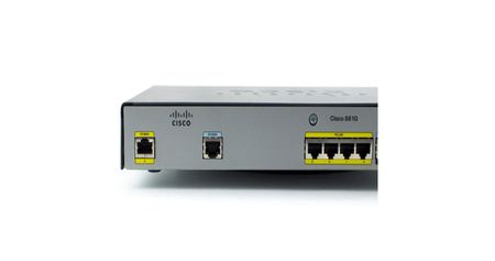 Роутер Cisco 881 Ethernet Security Роутер 4xLAN (RJ45), 1xWAN (RJ45)