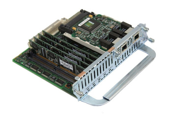 Cisco High Density Voice Network Module, with 1 VWIC-2MFT-E1-DI and 5 PVDM-12