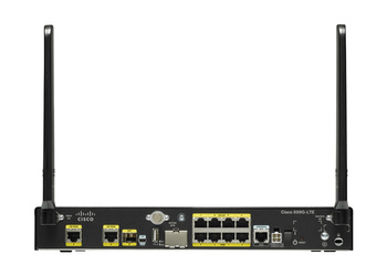 C899G-LTE-GA-K9 - 2x SIM 4G LTE, 8x 1GE RJ45, 1x 1GE RJ45/SFP Combo, 1x 1GE RJ45, Security, 2x Antena, Zasilacz, Cisco 899G Router