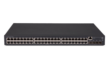 JG937A - 48x 1GE RJ45, PoE+ 802.3at 370W, uplink 4x 10G SFP+, EI, HPE FlexNetwork 5130 Switch
