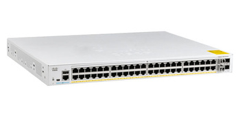 C1000-48P-4X-L - 48x 1GE RJ45, 370W PoE+ 802.3at, uplink 4x 10G SFP+, Cisco Catalyst 1000 Switch