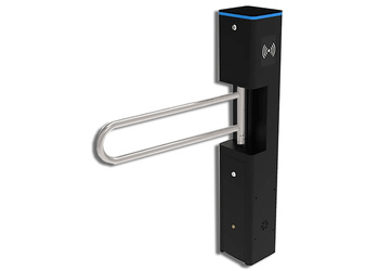 TS-SBT2000S-N-SS-ST-ZK-  to energooszczędna barierka wahadłowa, skrzydło rurowe ze stali nierdszewnej,